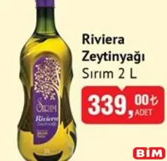 SIRIM RİVİERA ZEYTİNYAĞI 2 L